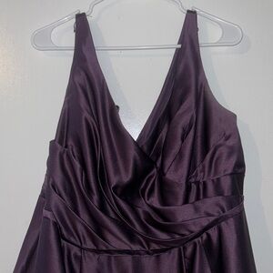 Floor length A-Line prom dress